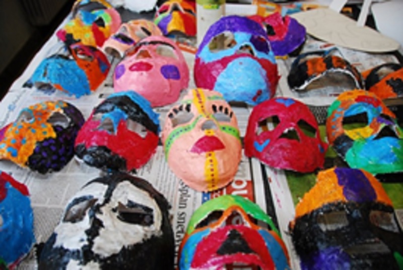 Aannemer Diversen eetlust Maskers maken met JP | Parochie Maria Vlucht